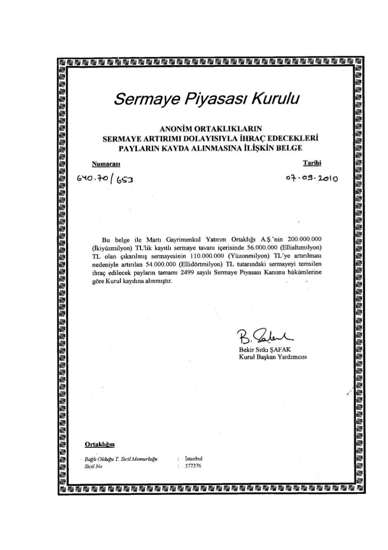 Gayrimenkulün Sermaye Onarımları Gayrimenkulün Sermaye Onarımları